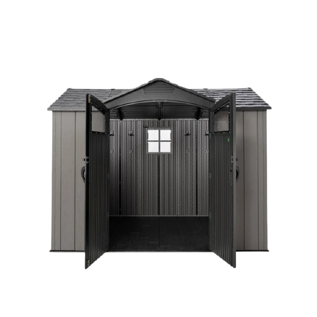 Abri de jardin en métal pour le stockage d'outils et d'équipements - 200 x 100 x 150