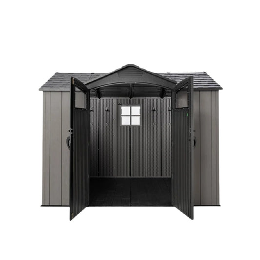 Abri de jardin en métal pour le stockage d'outils et d'équipements - 200 x 100 x 150