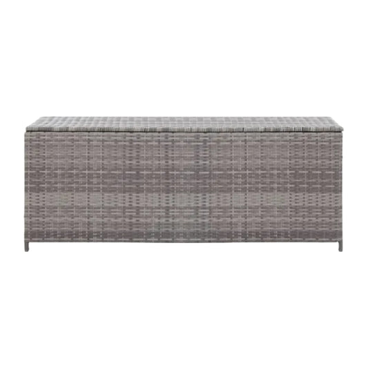 Coffre de rangement d'extérieur en résine tressée - 120 x 50 x 50
