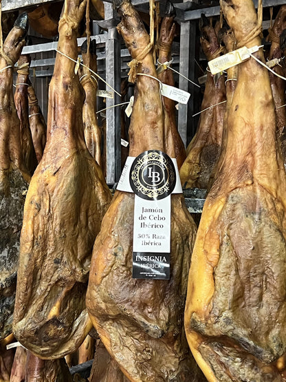 8 KG JAMON DE CEBO 50% RAZA IBéRICA,CURACIóN EN BODEGAS NATURALES EDICIóN FREGENAL