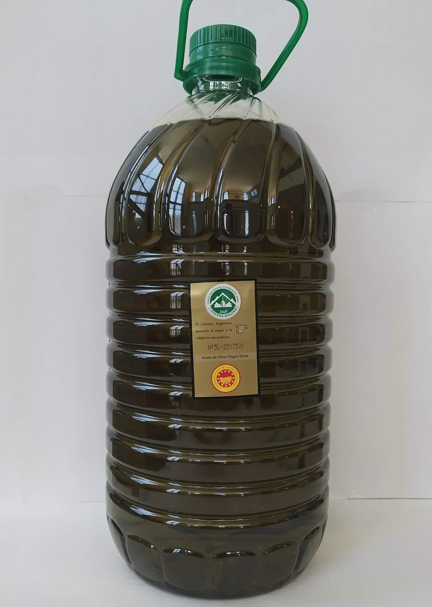 Jaén 100% Picual – Aceite de Oliva Virgen Extra – Premium Reserva Familiar AOVE – Sierra Mágina – Vergilia (5 Litros Garrafa)